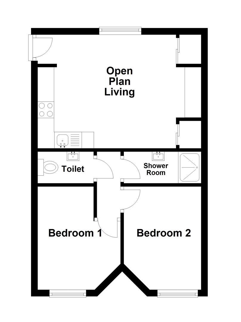 Floorplan for Alma Terrace, Portland