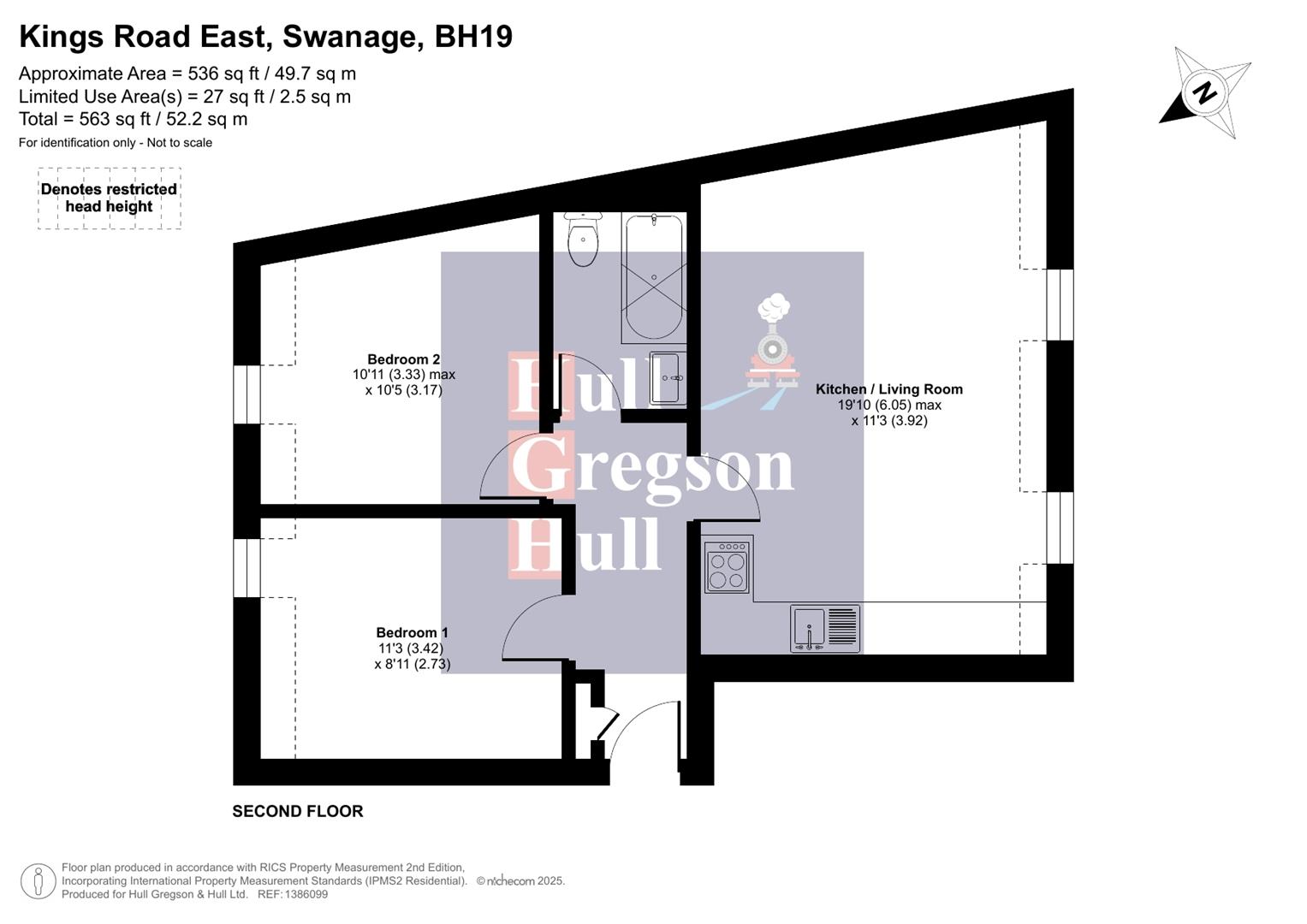 Floorplan for East Court, Kings Road East