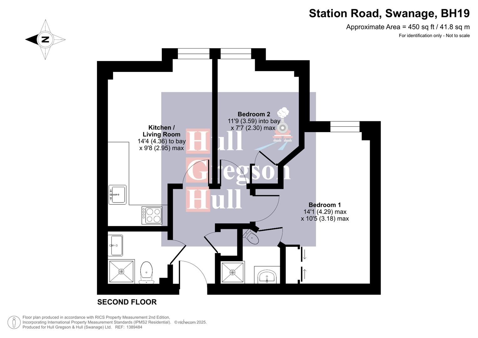 Floorplan for Sandcastles, Station Road, Swanage