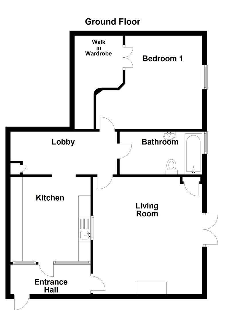 Floorplan for Old Hill, Portland