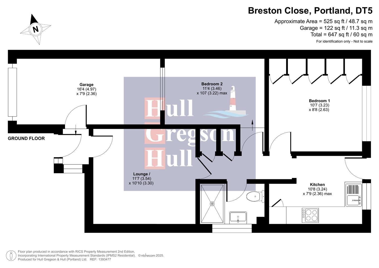 Floorplan for Breston Close, Portland