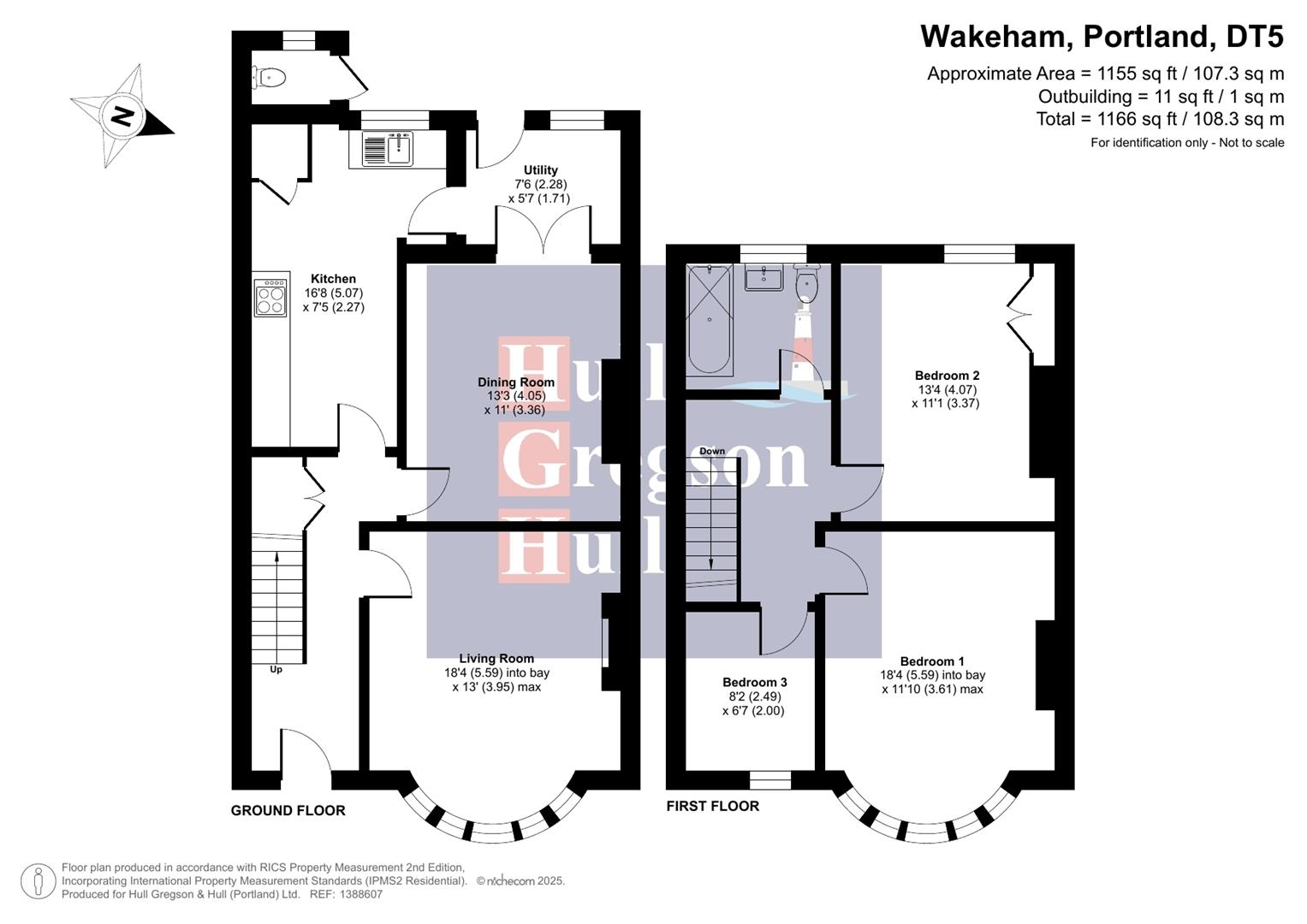 Floorplan for Wakeham, Portland