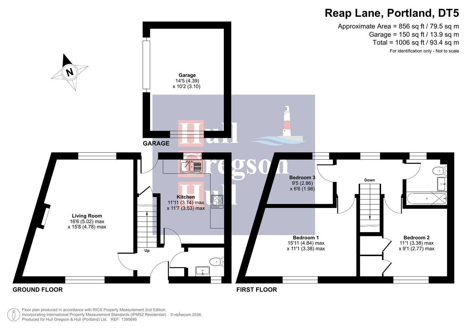 Floorplan for Reap Lane, Portland