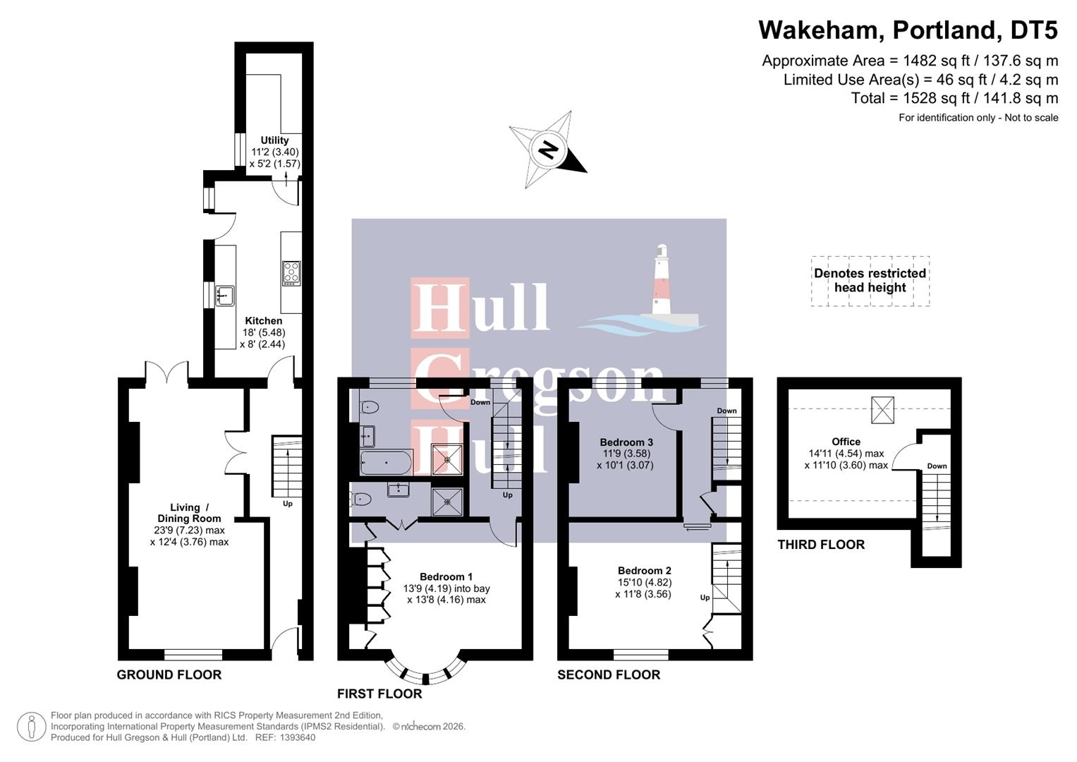 Floorplan for Wakeham, Portland