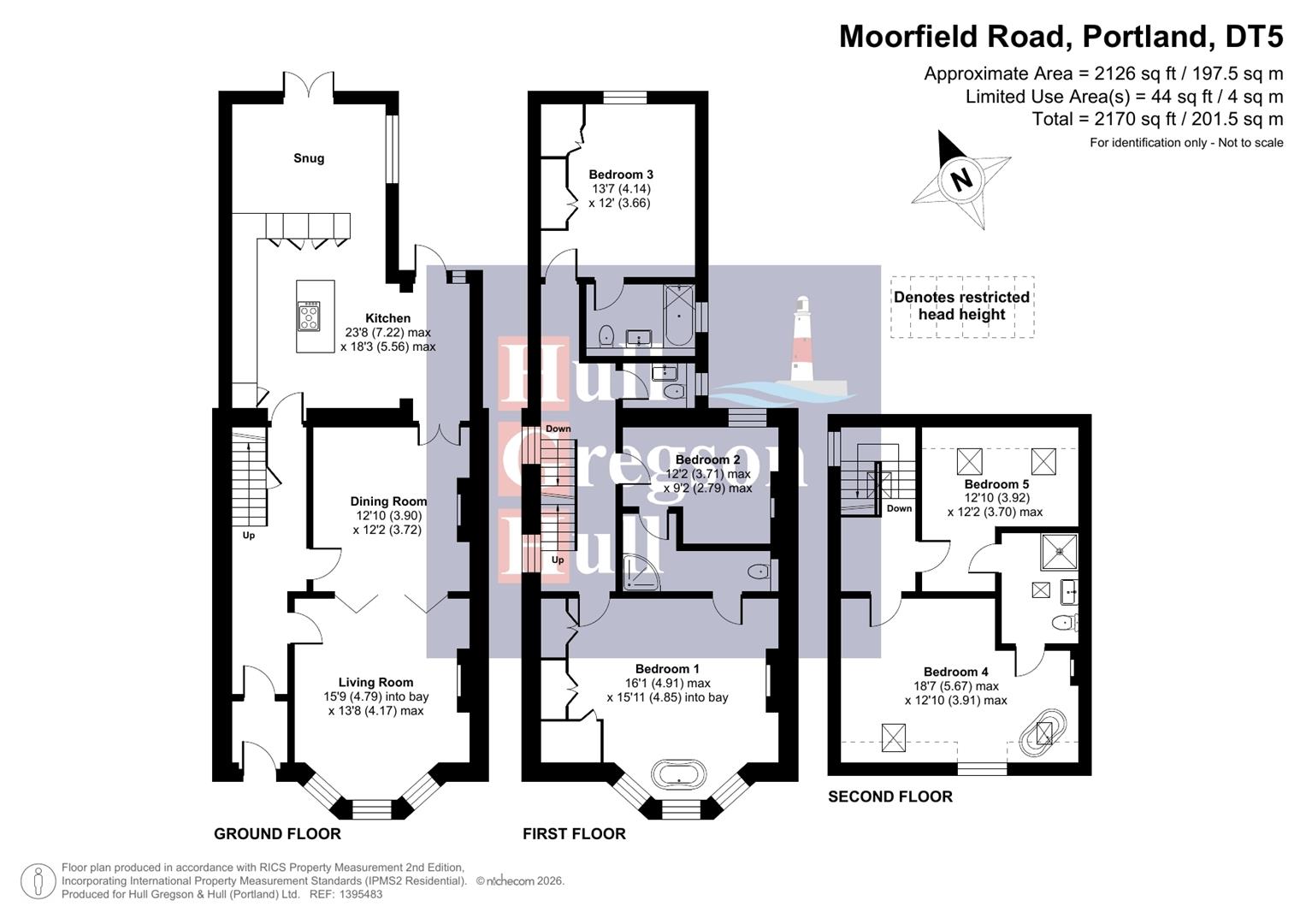 Floorplan for Moorfield Road, Portland