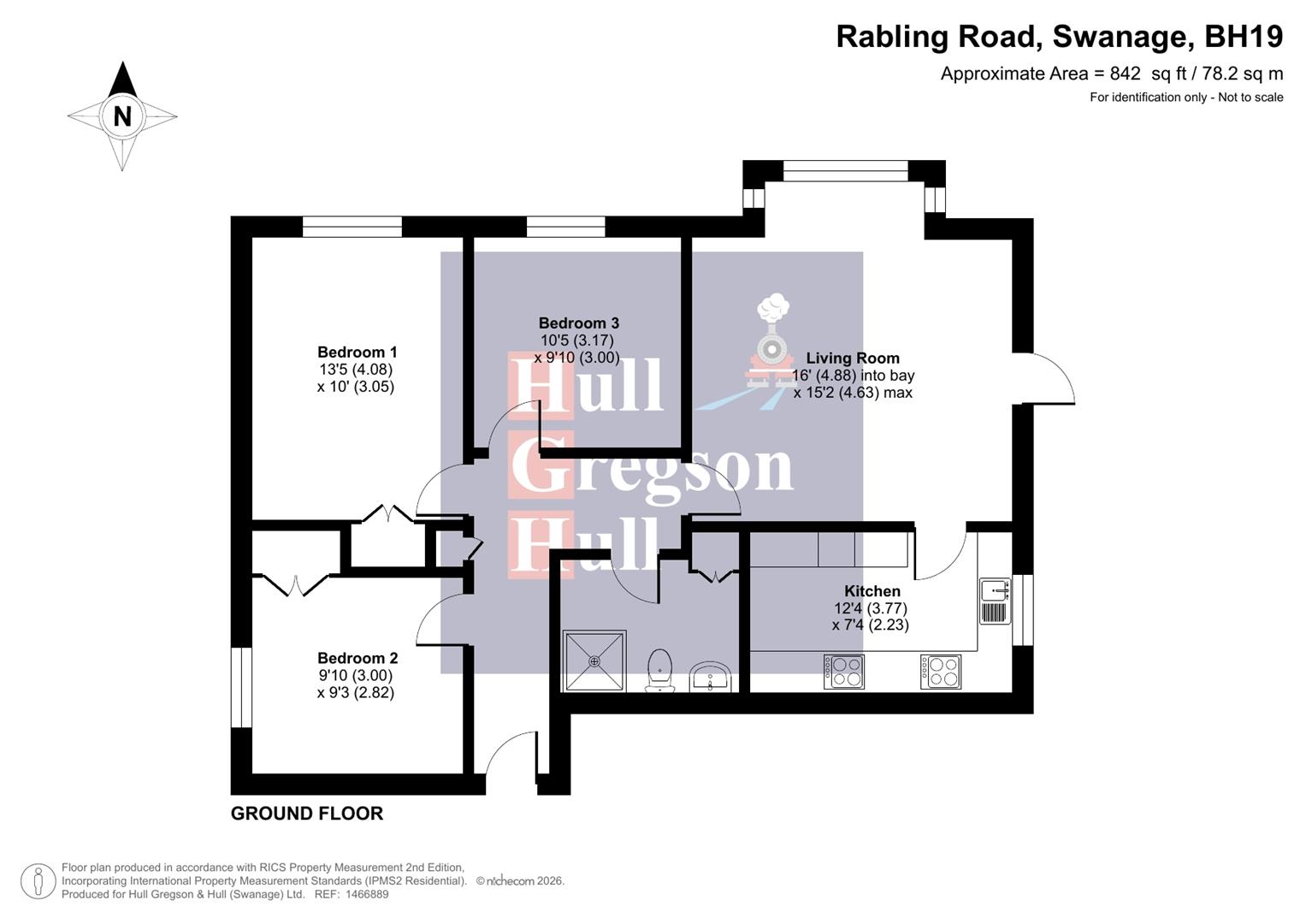 Floorplan for Richmond House, 27 Rabling Road