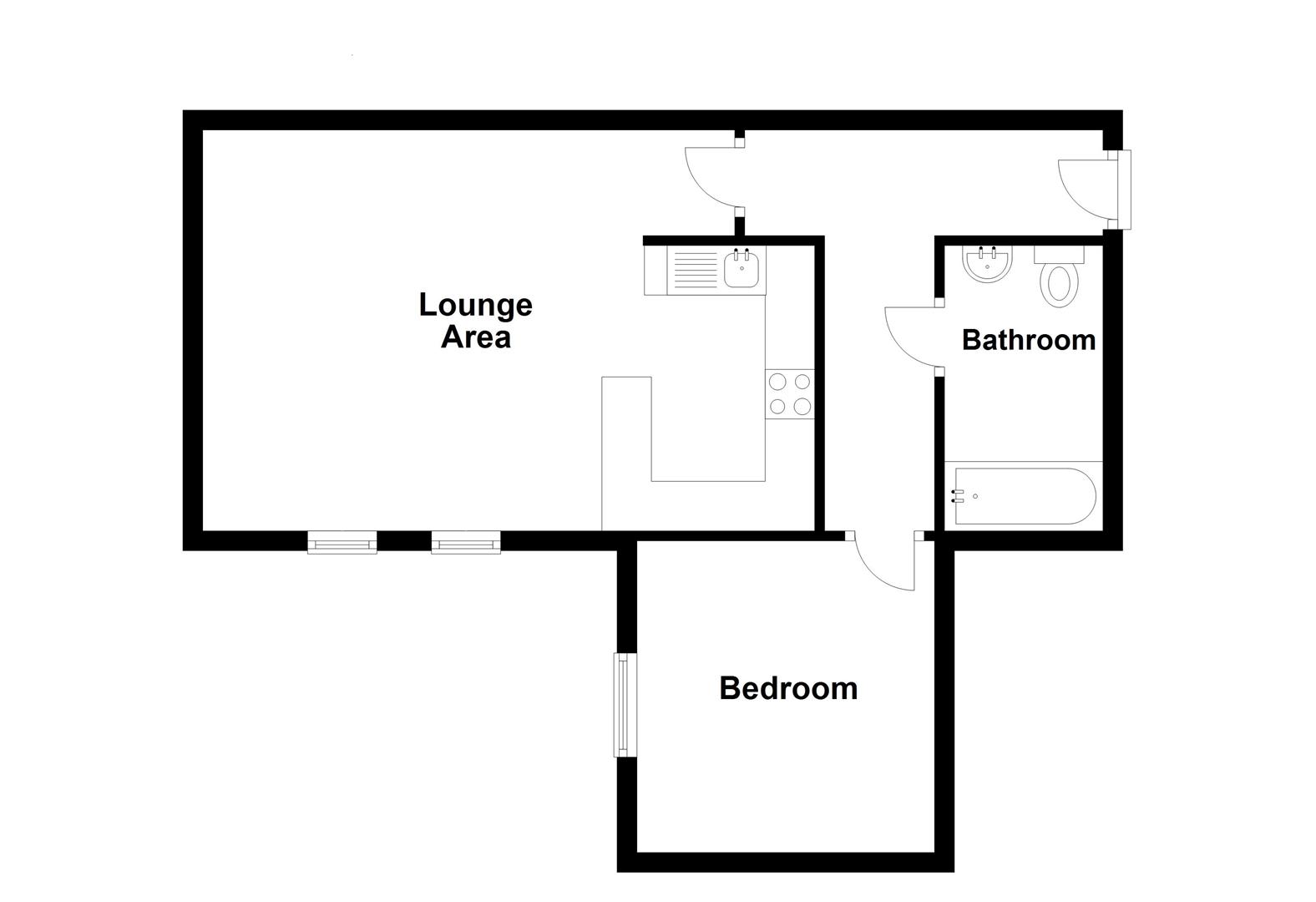 Floorplan for Kirtleton Avenue, Weymouth