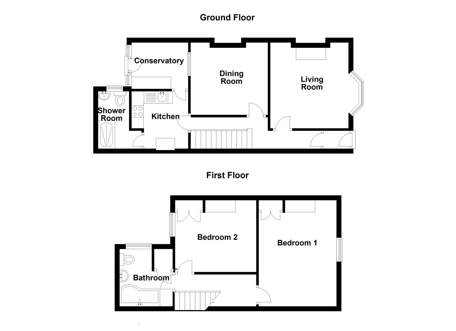Floorplan for King Street, Portland