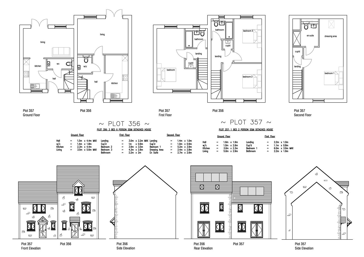 Floorplan for Plot 357 Curtis Fields, 82 Bramble Road, Weymouth, DT4 0FT