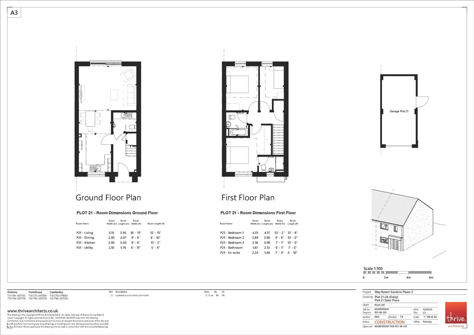 Floorplan for May Bower Gardens, Sweet Hill Lane,, Portland