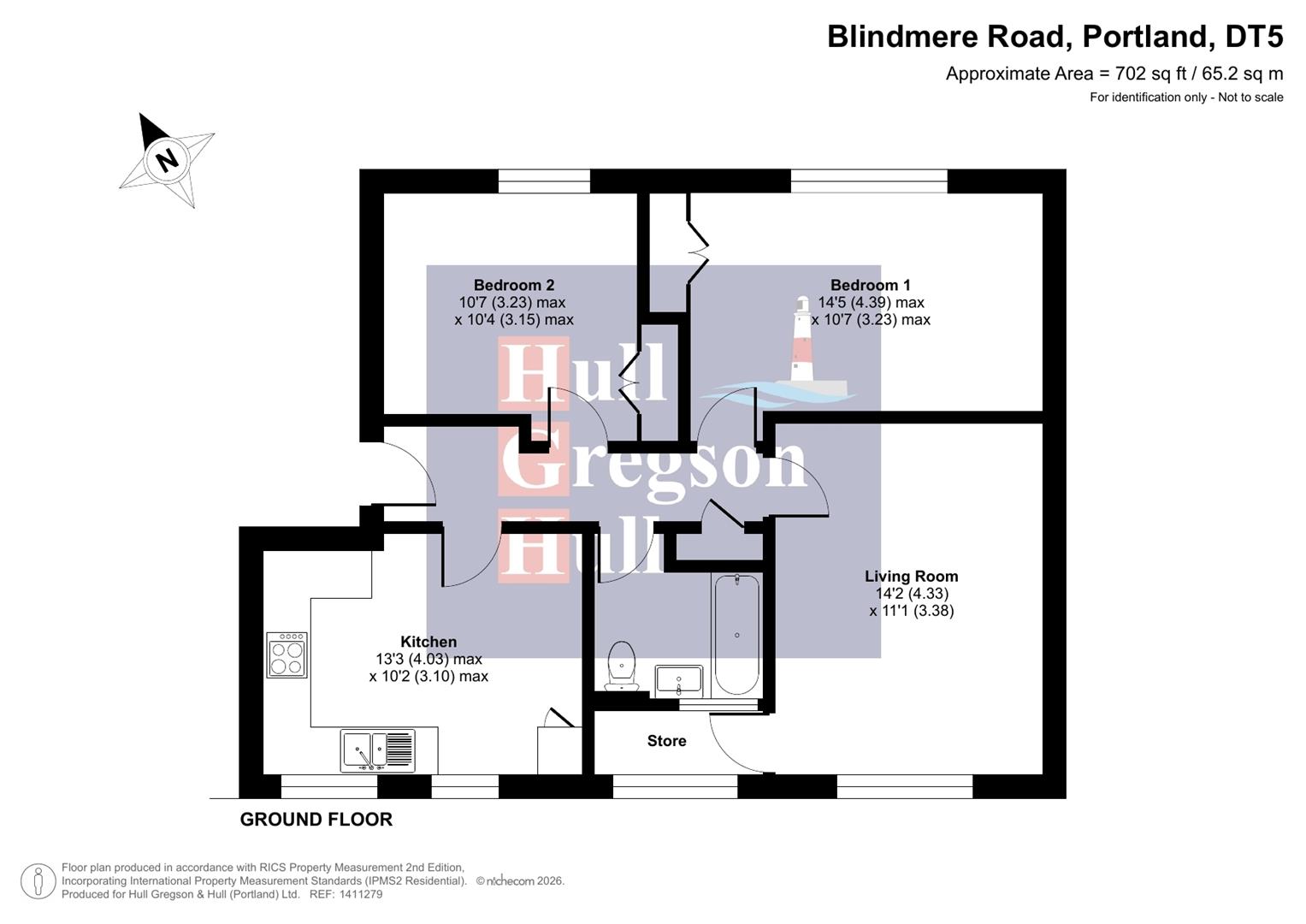 Floorplan for Blindmere Road,, Portland