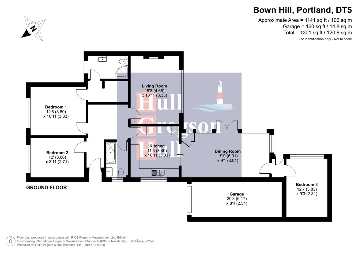 Floorplan for Bown Hill, Portland