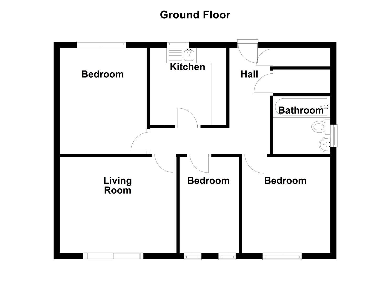 Floorplan for Verne Common Road, Portland