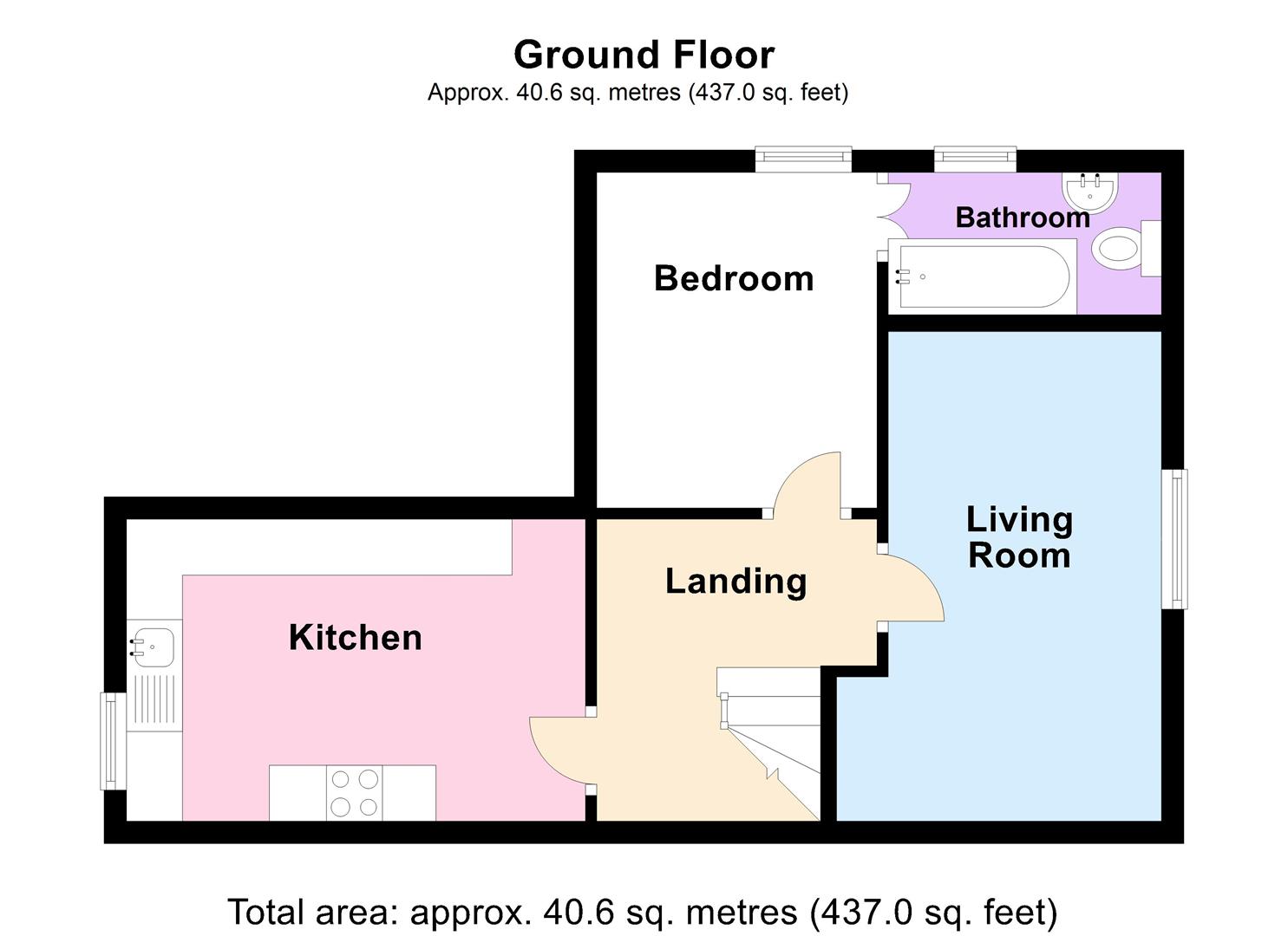 Floorplan for Franklin Road, Weymouth