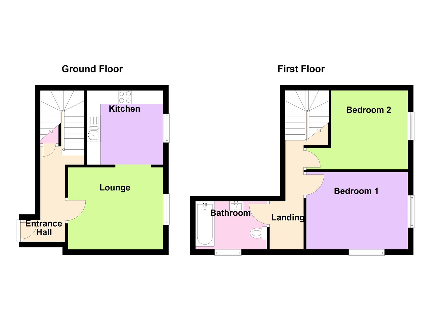 Floorplan for Sunnybank, 4 - 6 Wyke Road, Weymouth