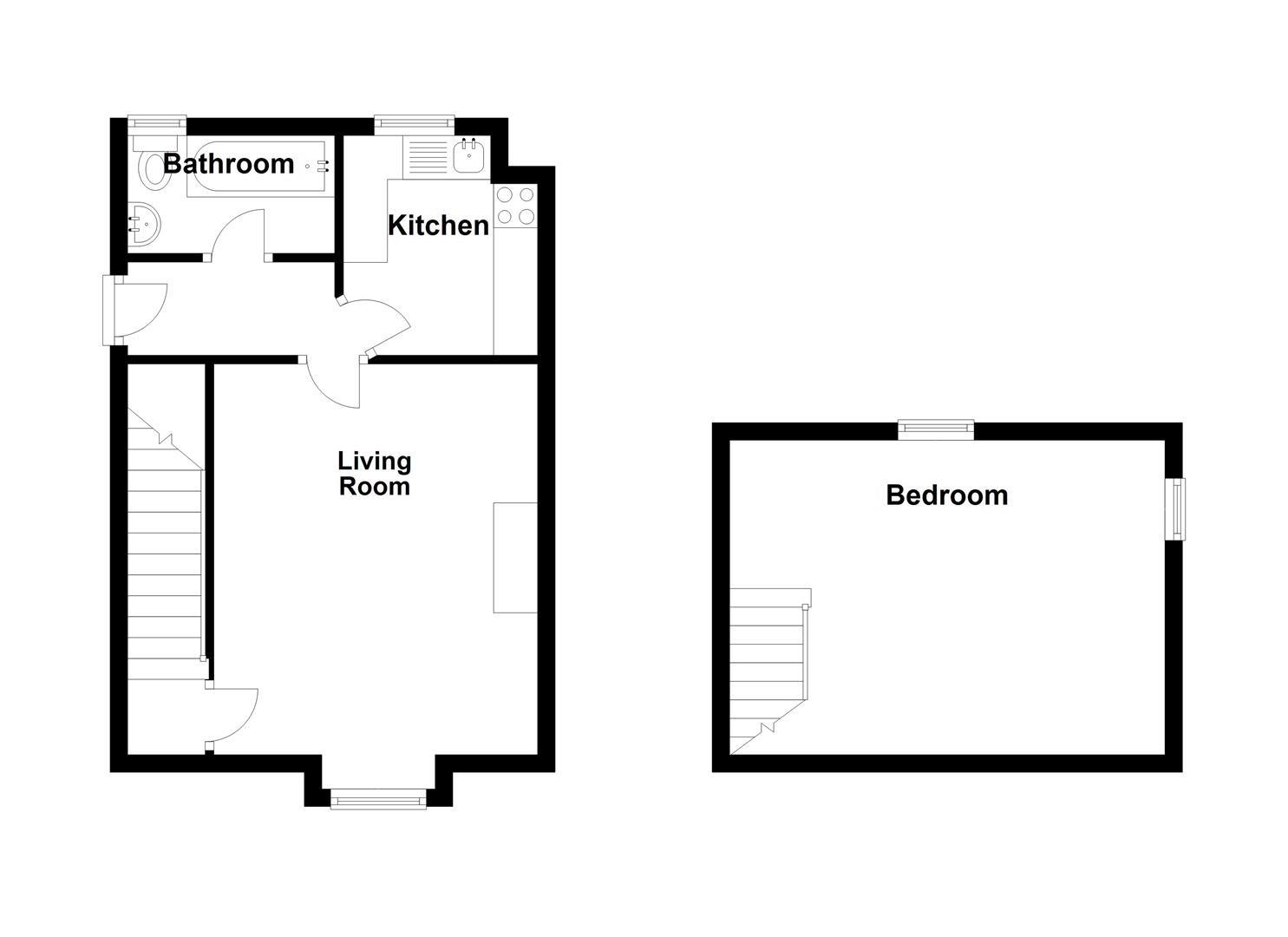 Floorplan for Fortuneswell, Portland
