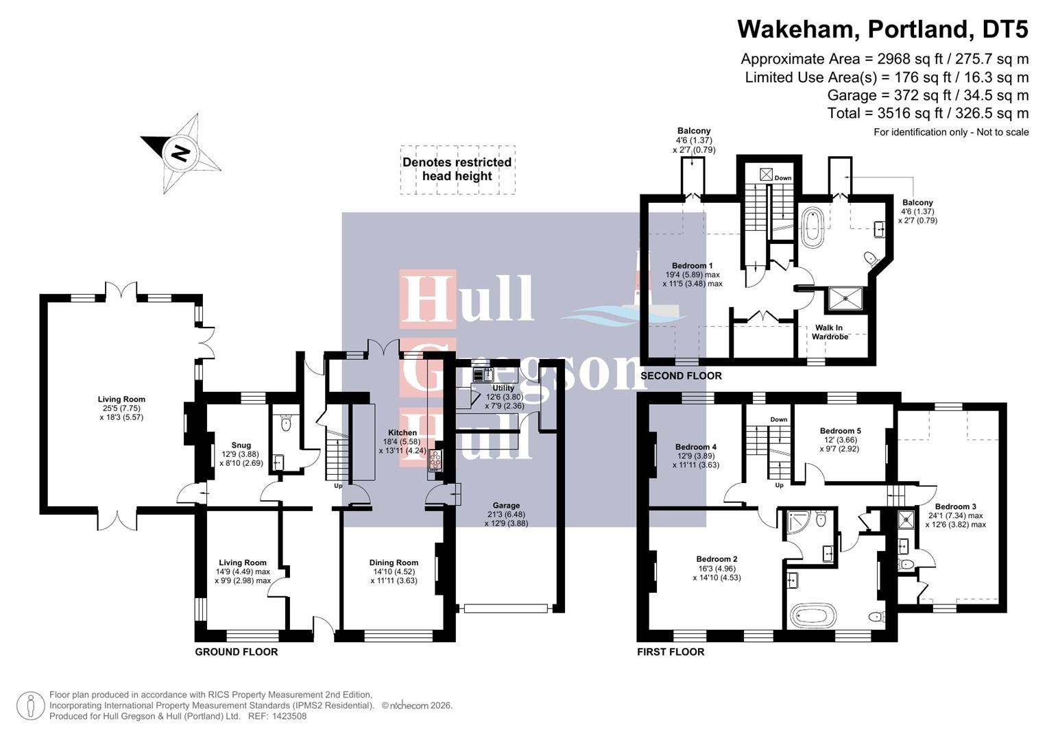Floorplan for Wakeham, Portland
