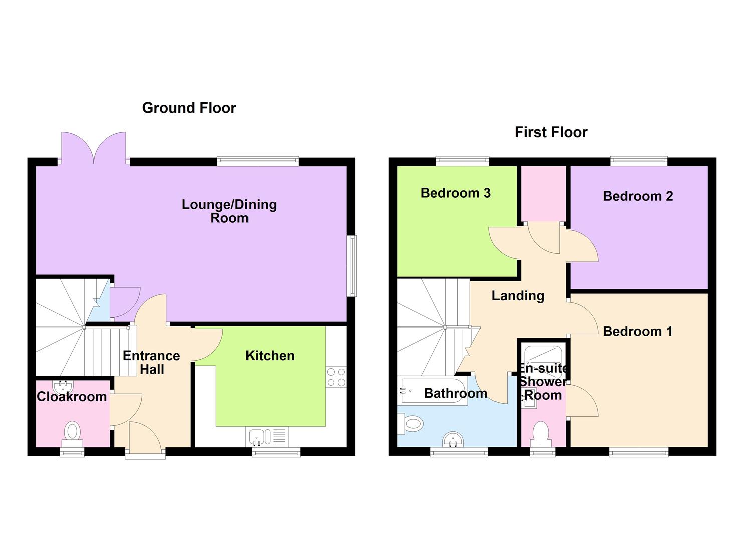 Floorplan for Little Francis Drive, Weymouth