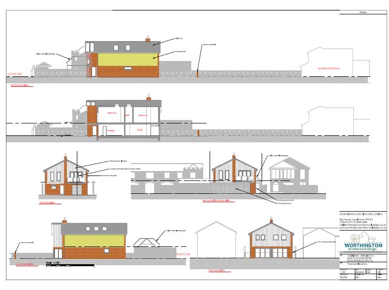 Floorplan for Plot Of Land Off College Lane, Weymouth