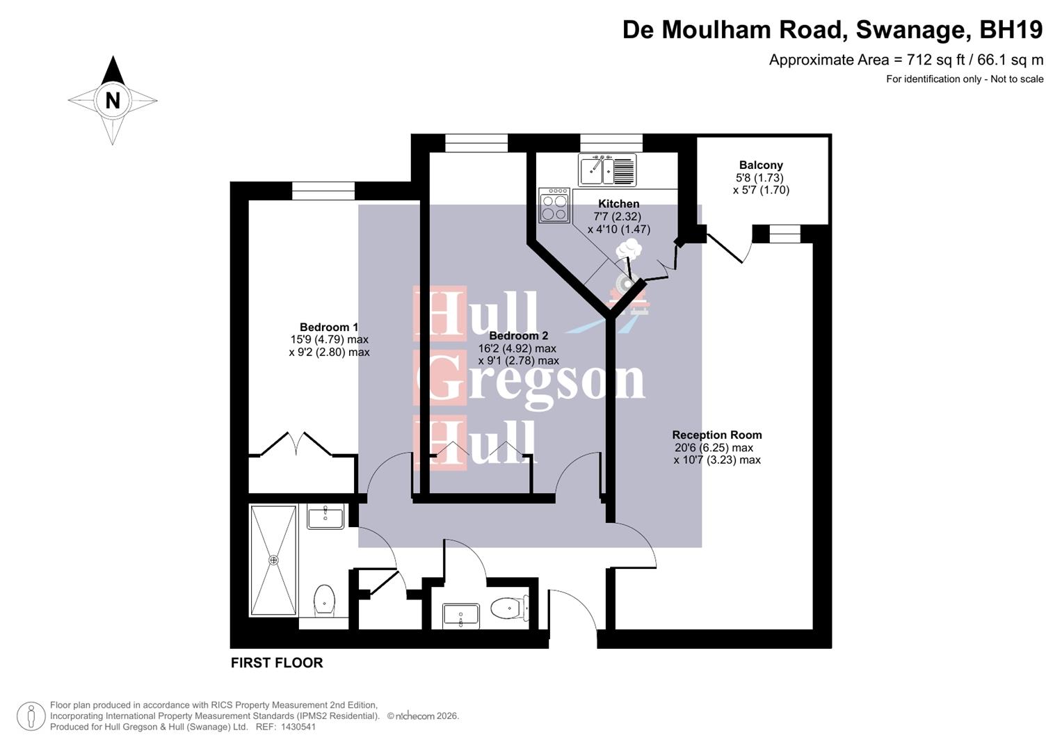 Floorplan for St Aldhems Court, Swanage