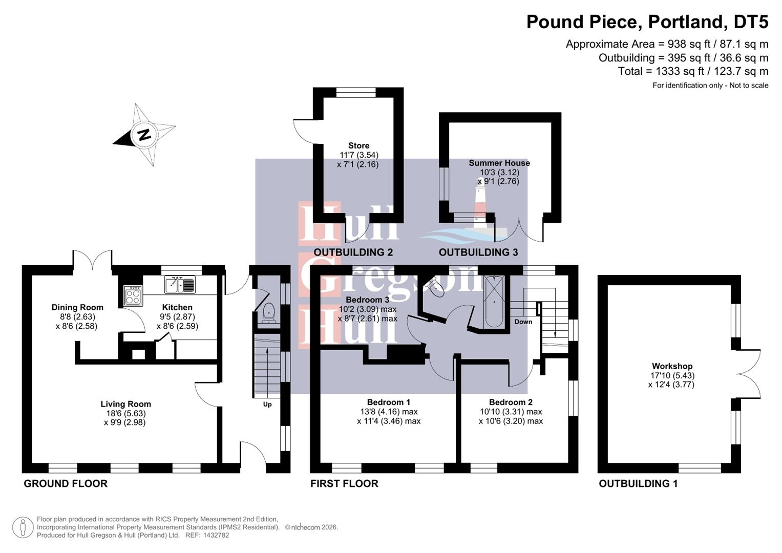 Floorplan for Pound Piece, Portland