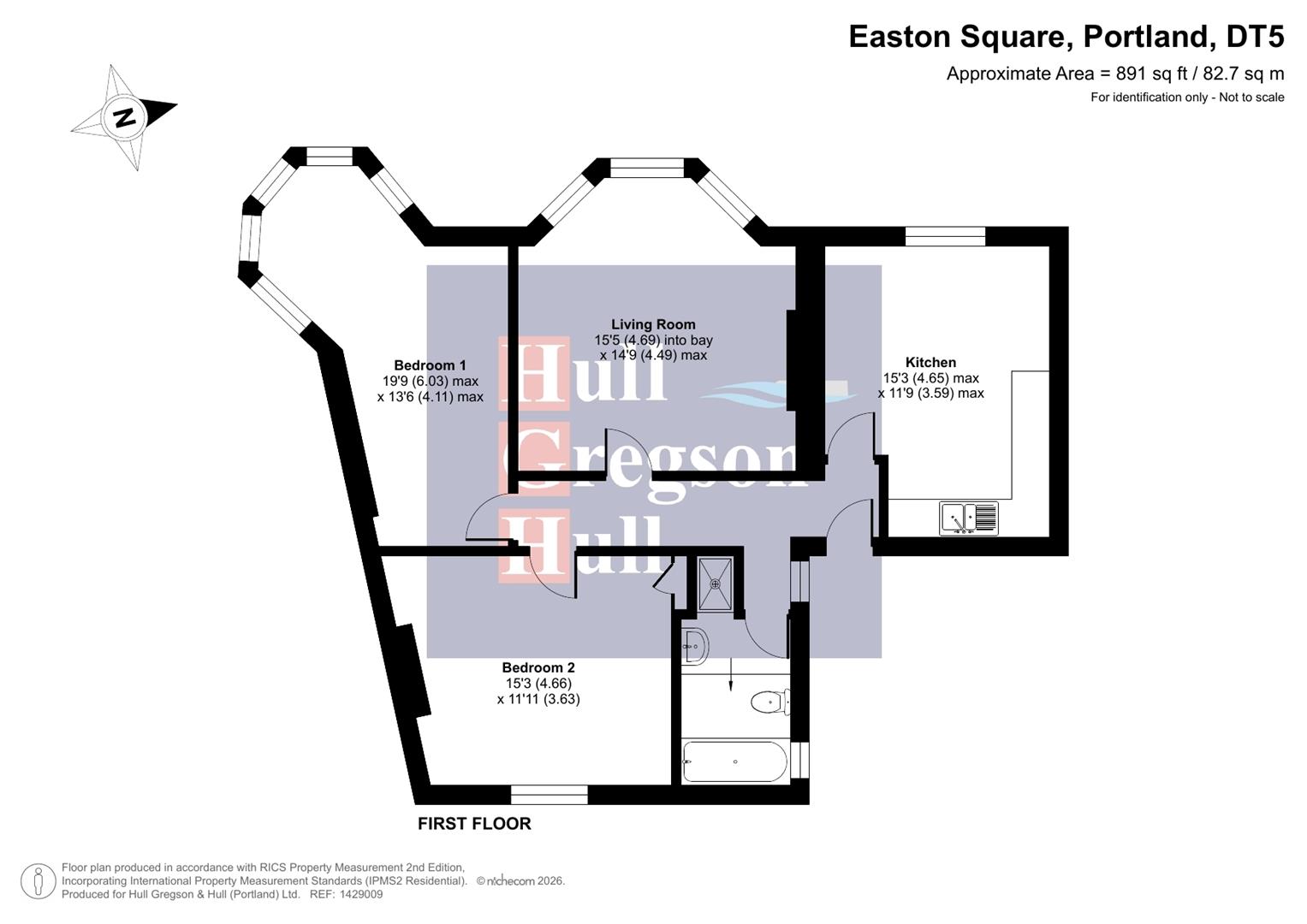 Floorplan for Easton Sqaure, Portland