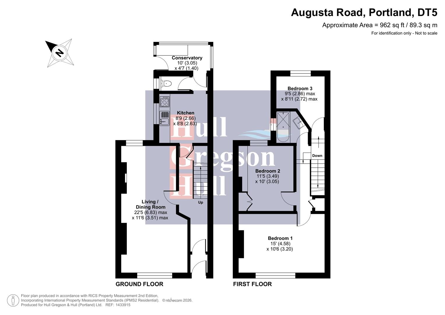 Floorplan for Augusta Road, Portland