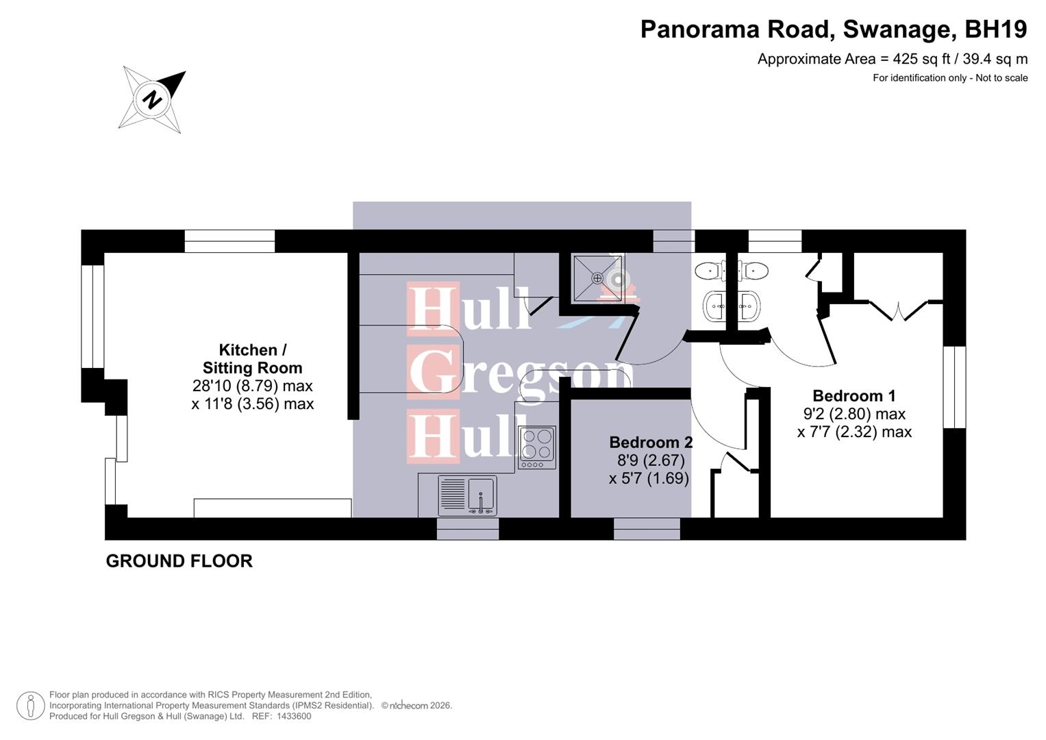Floorplan for Swanage Bay View, Swanage