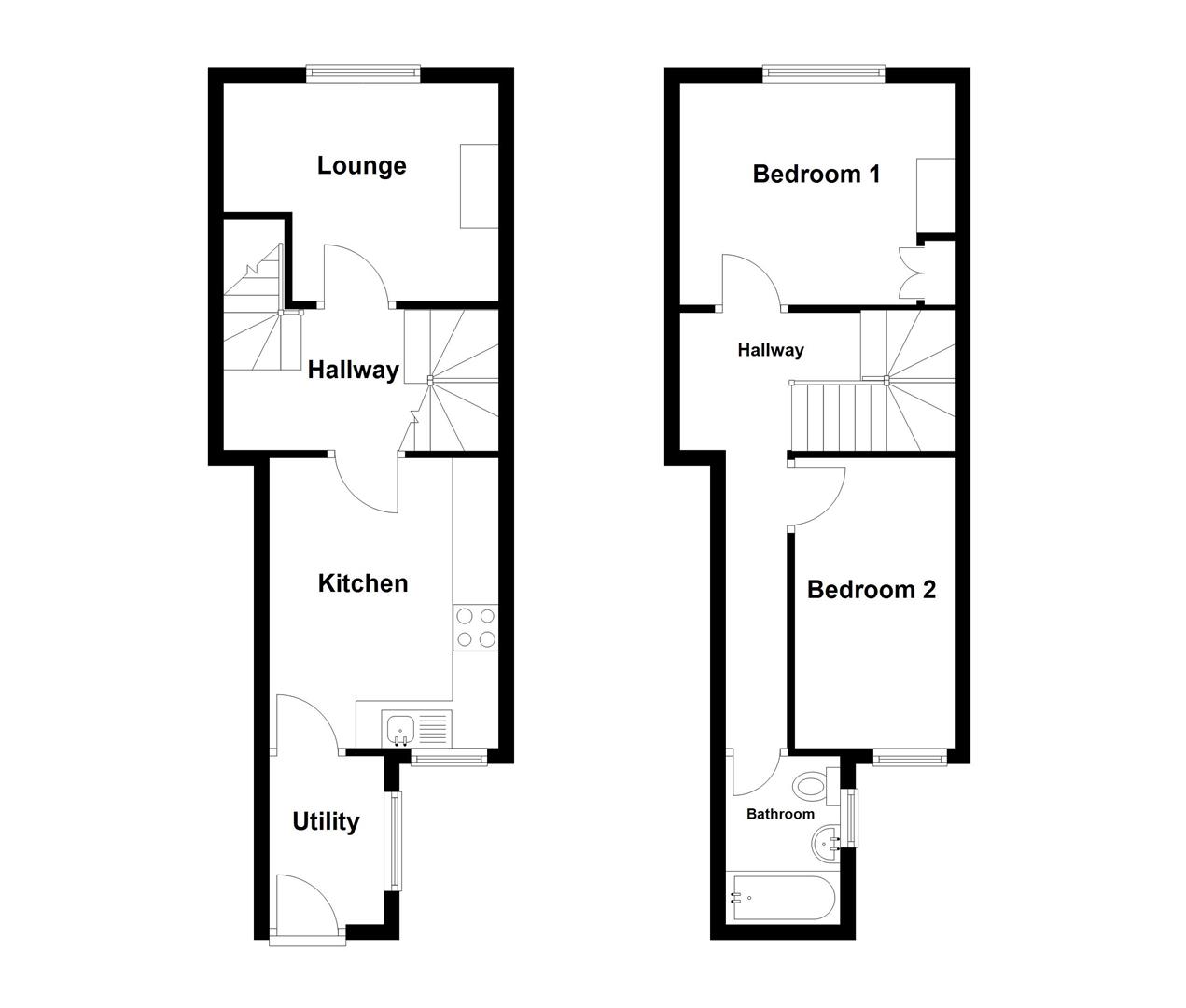 Floorplan for Westham Road, Weymouth