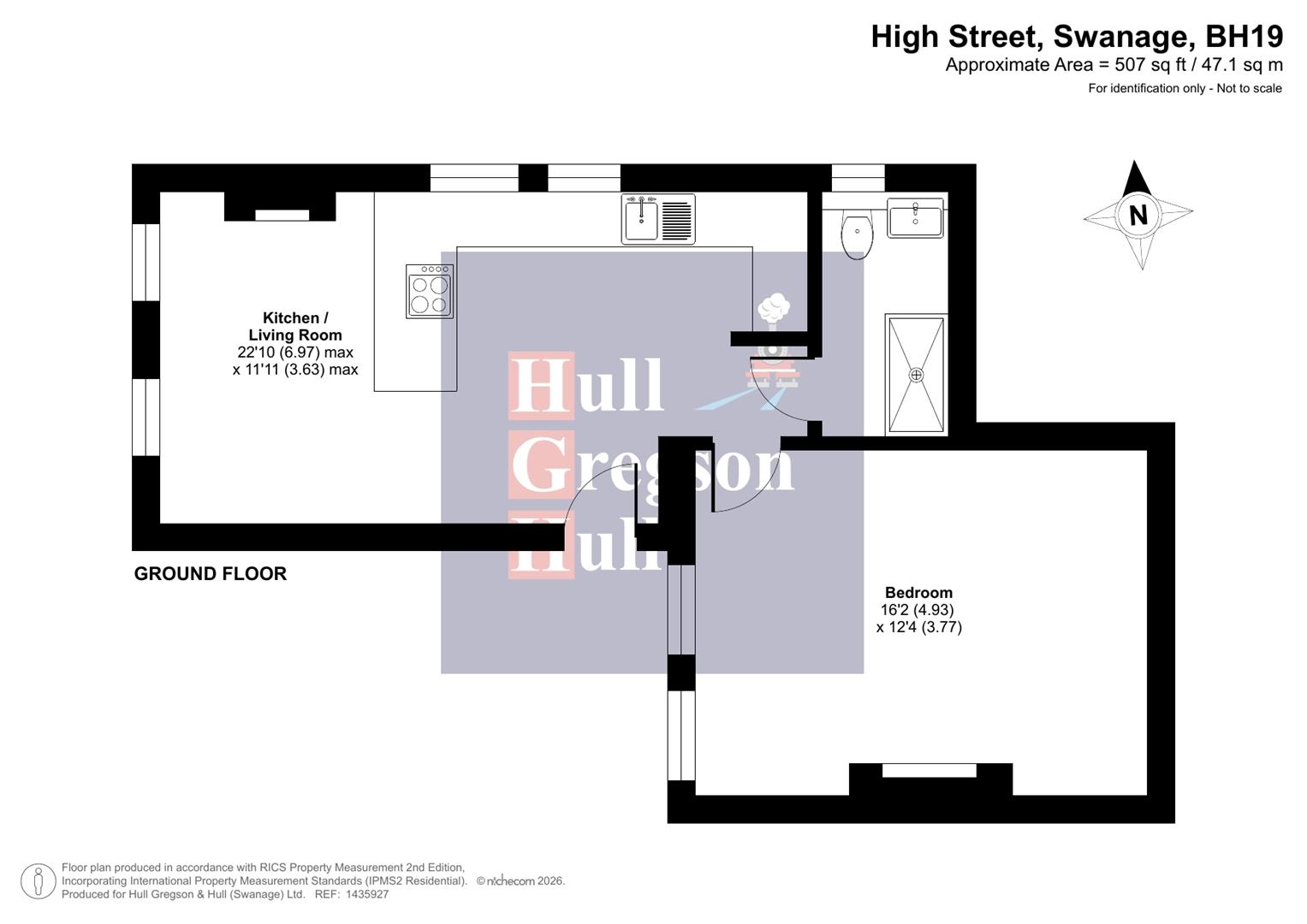 Floorplan for High Street, Swanage