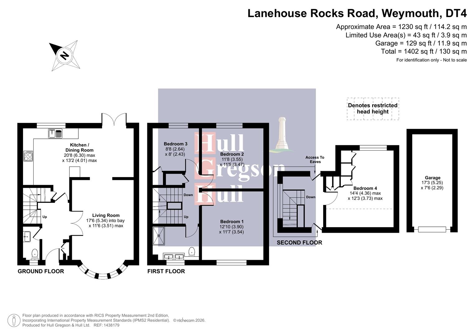 Floorplan for Lanehouse Rocks Road, Weymouth