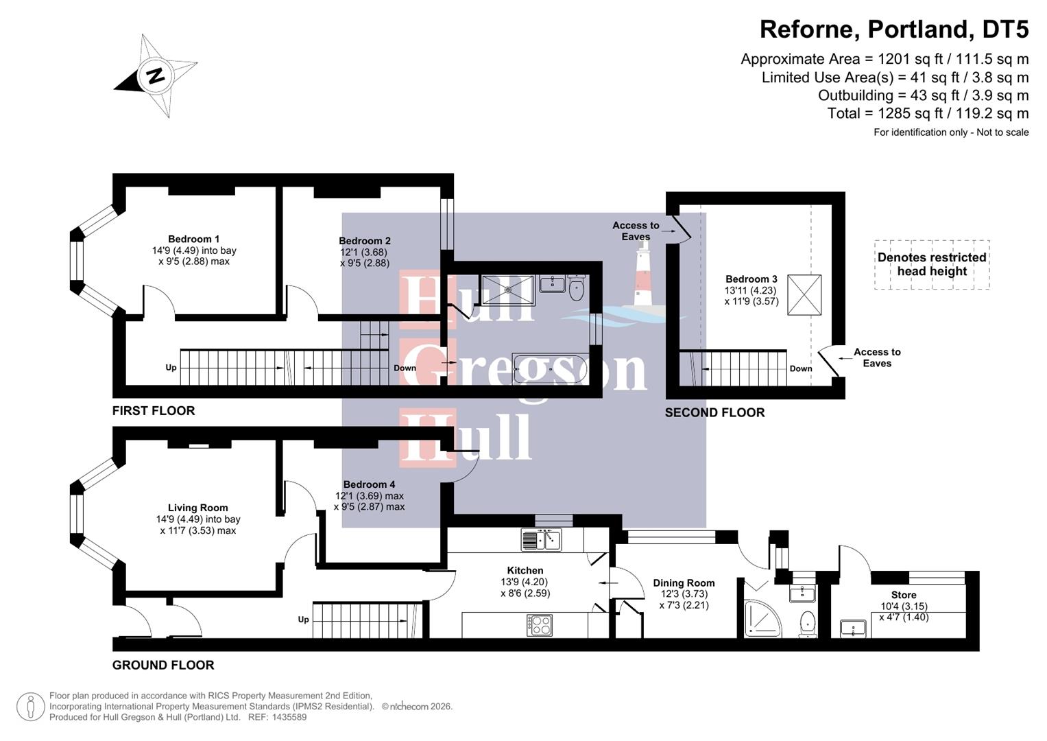 Floorplan for Reforne, Portland