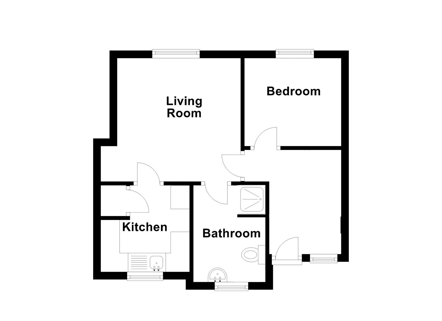 Floorplan for Dorchester Road, Weymouth