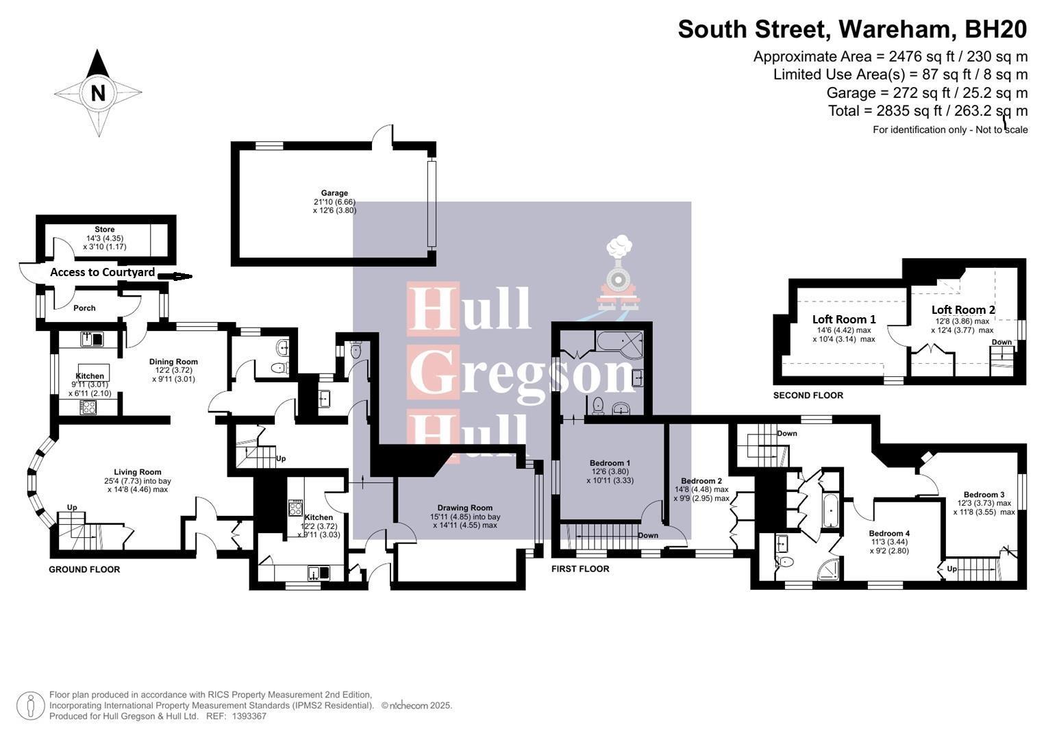 Floorplan for South Street, Wareham