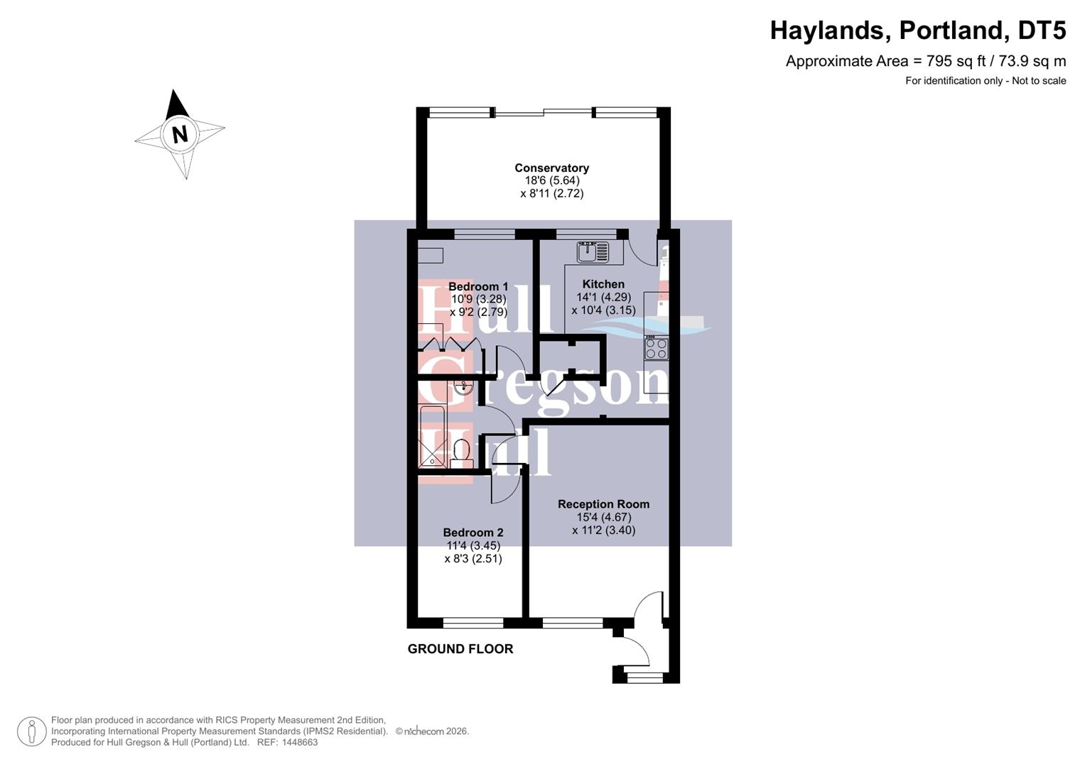 Floorplan for Haylands, Portland