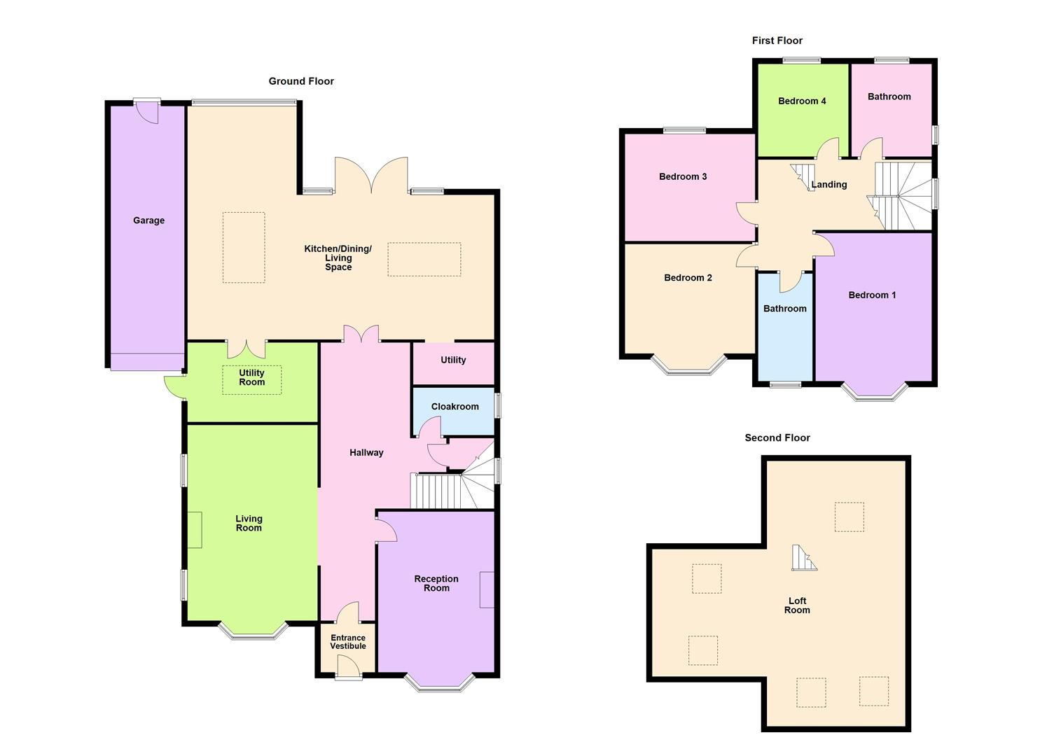 Floorplan for Dorchester Road, Weymouth
