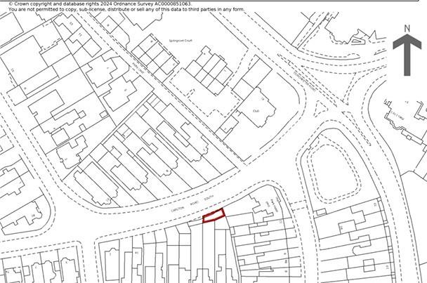 Floorplan for Land on south side of Carlton Road South