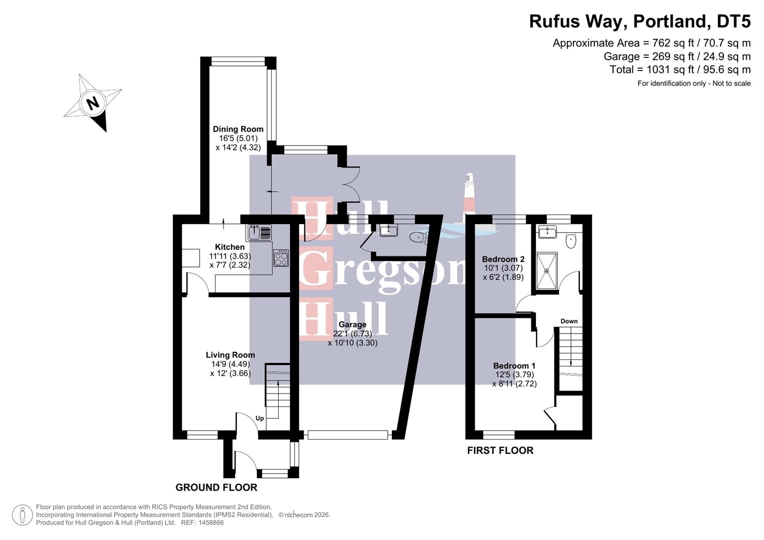 Floorplan for Rufus Way, Portland