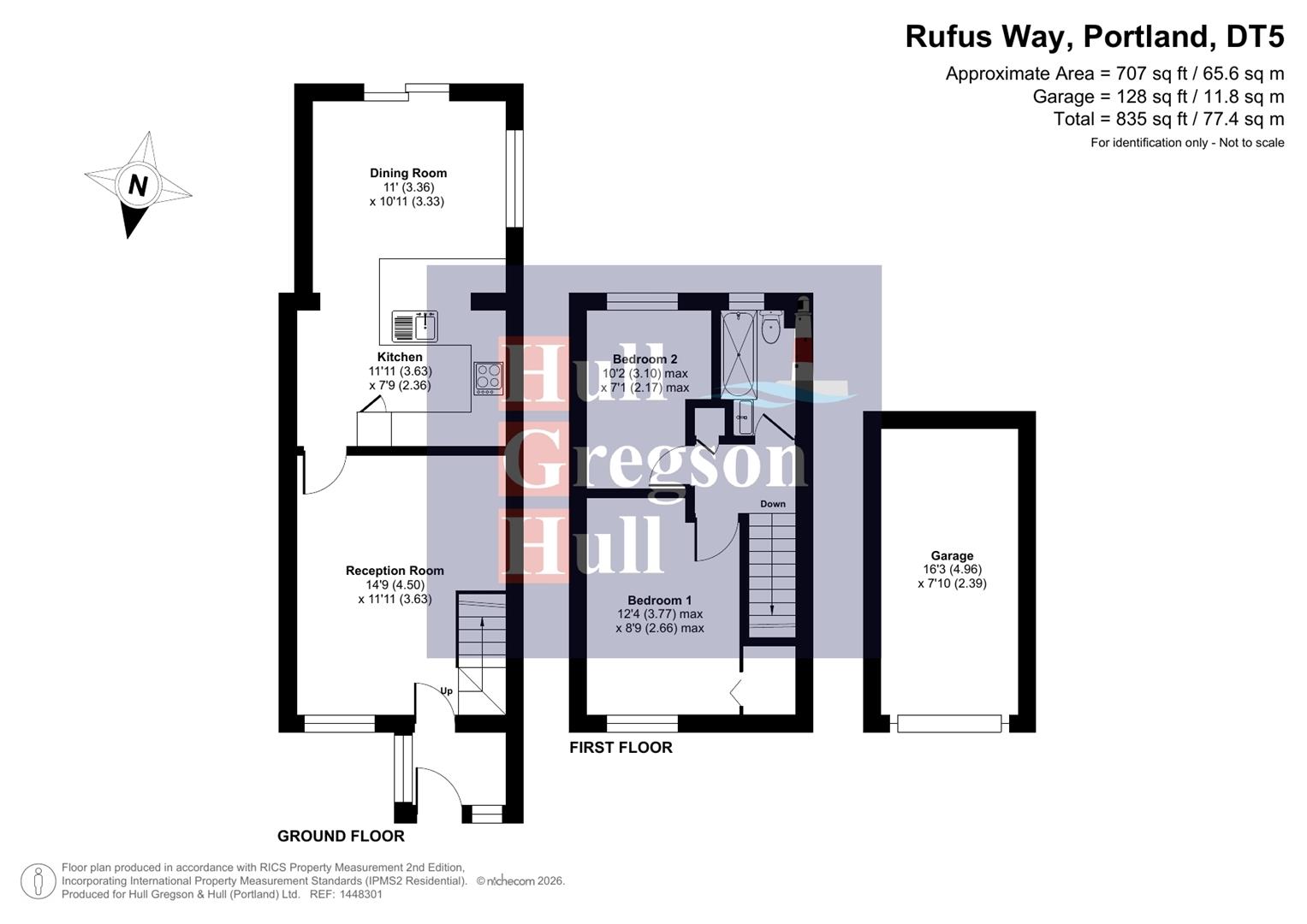 Floorplan for Rufus Way, Portland