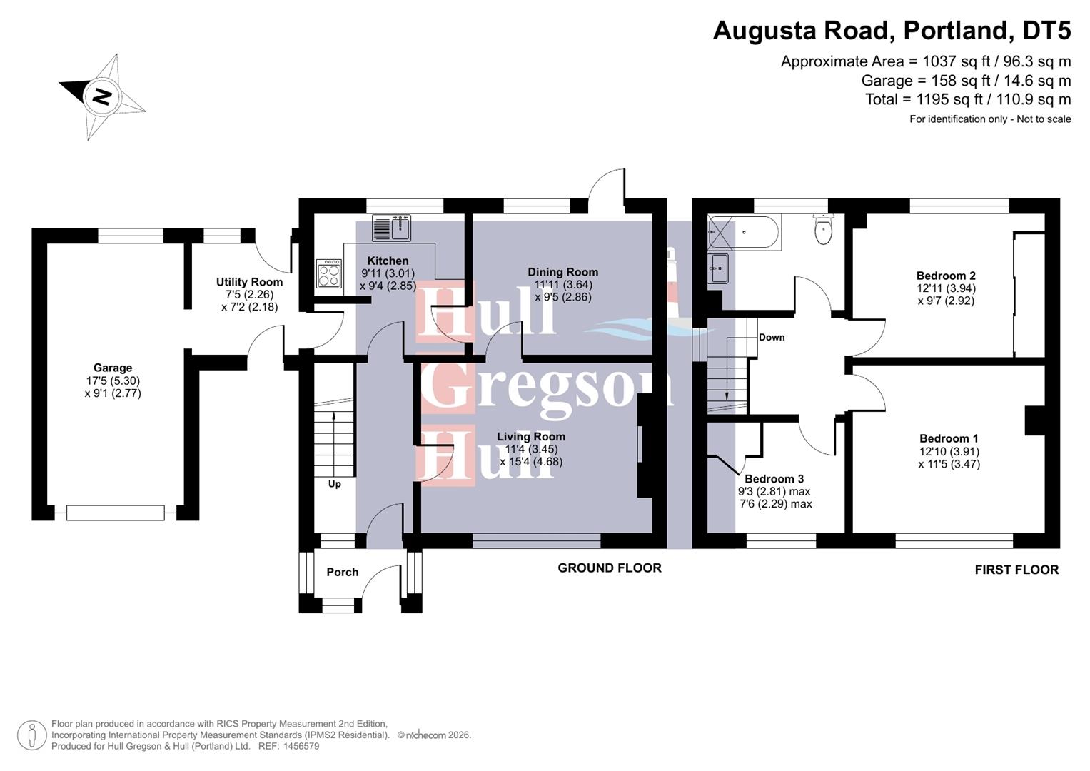 Floorplan for Augusta Road, Portland
