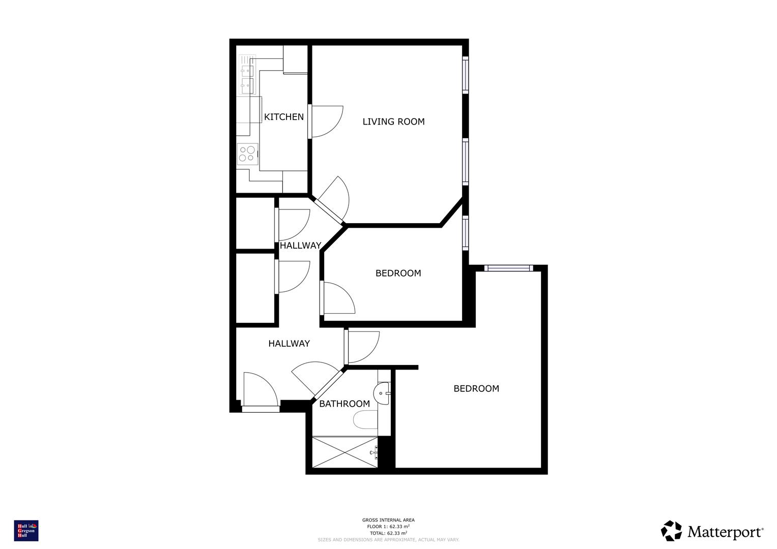 Floorplan for Victoria Street, Weymouth