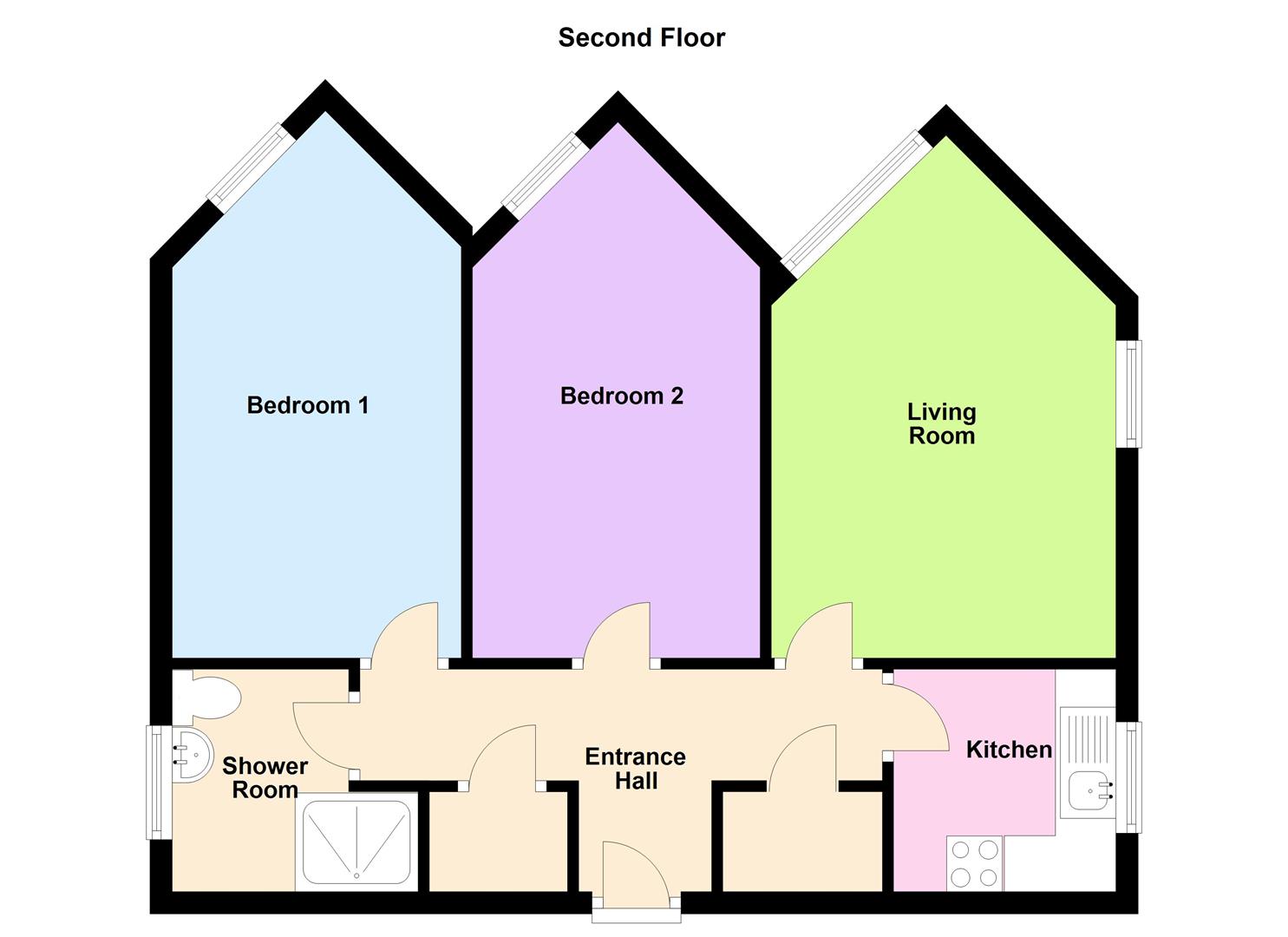 Floorplan for Stavordale Road, Weymouth