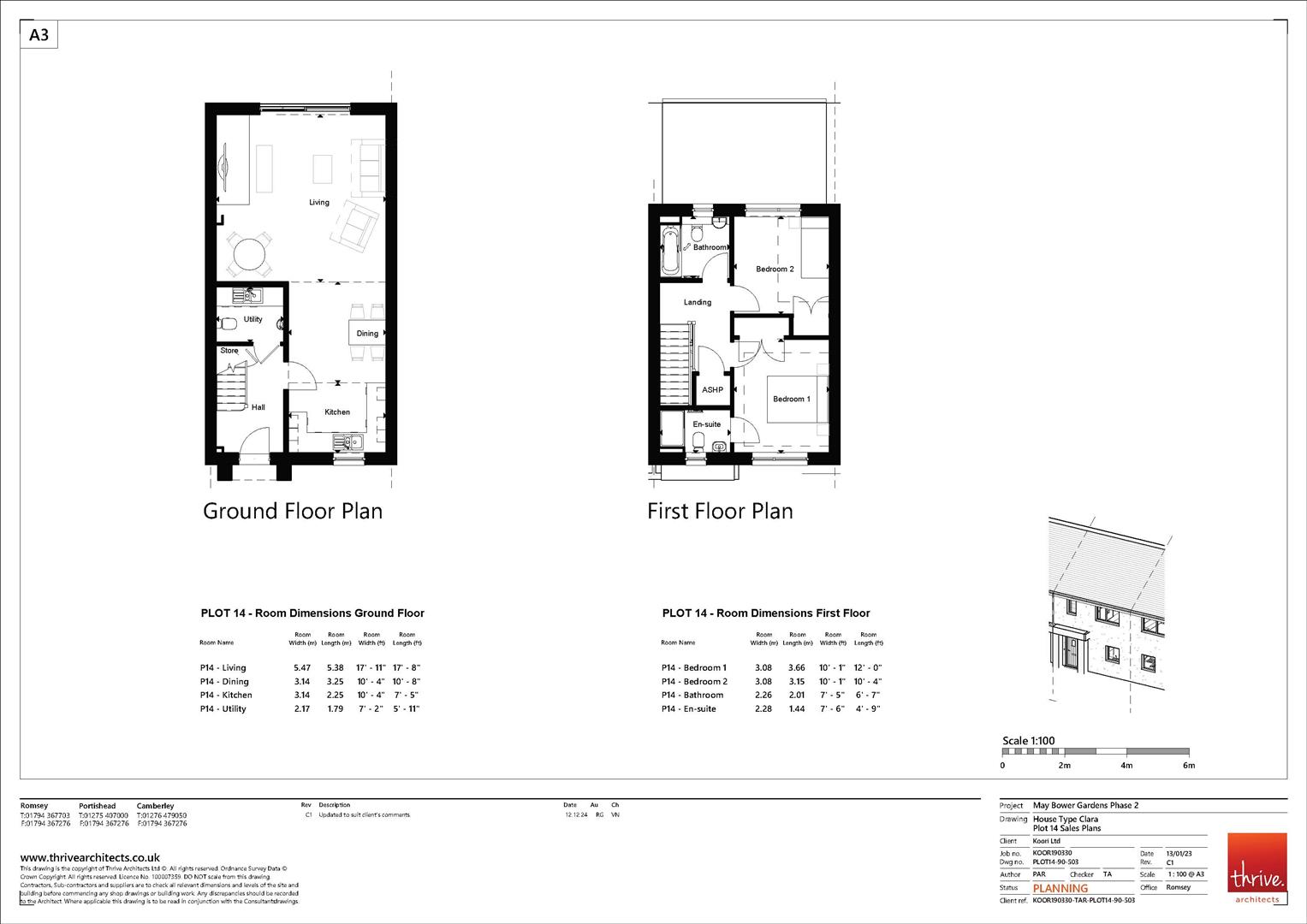 Floorplan for May Bower Gardens, Sweethill Lane, Portland