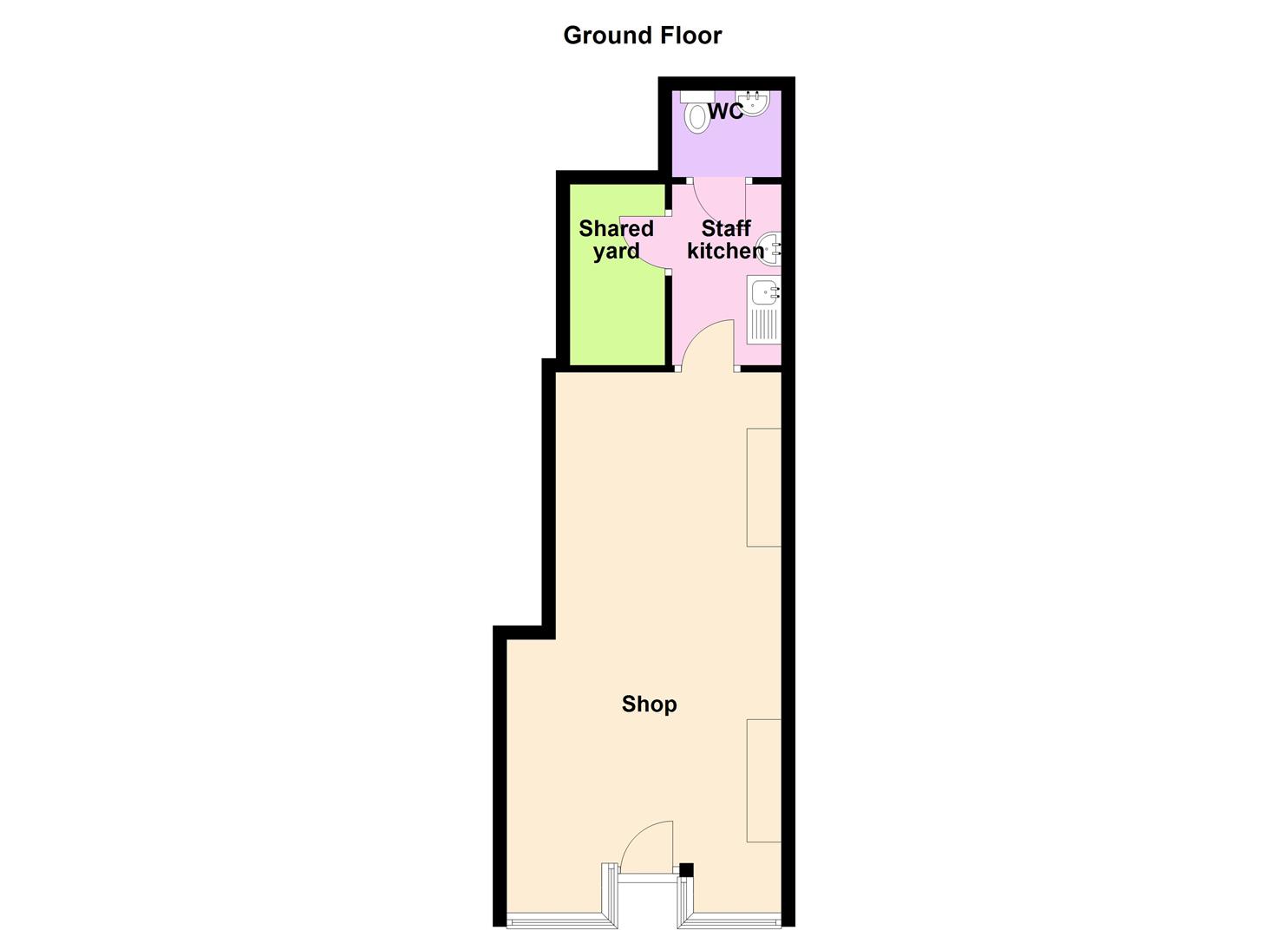 Floorplan for East Street, Weymouth