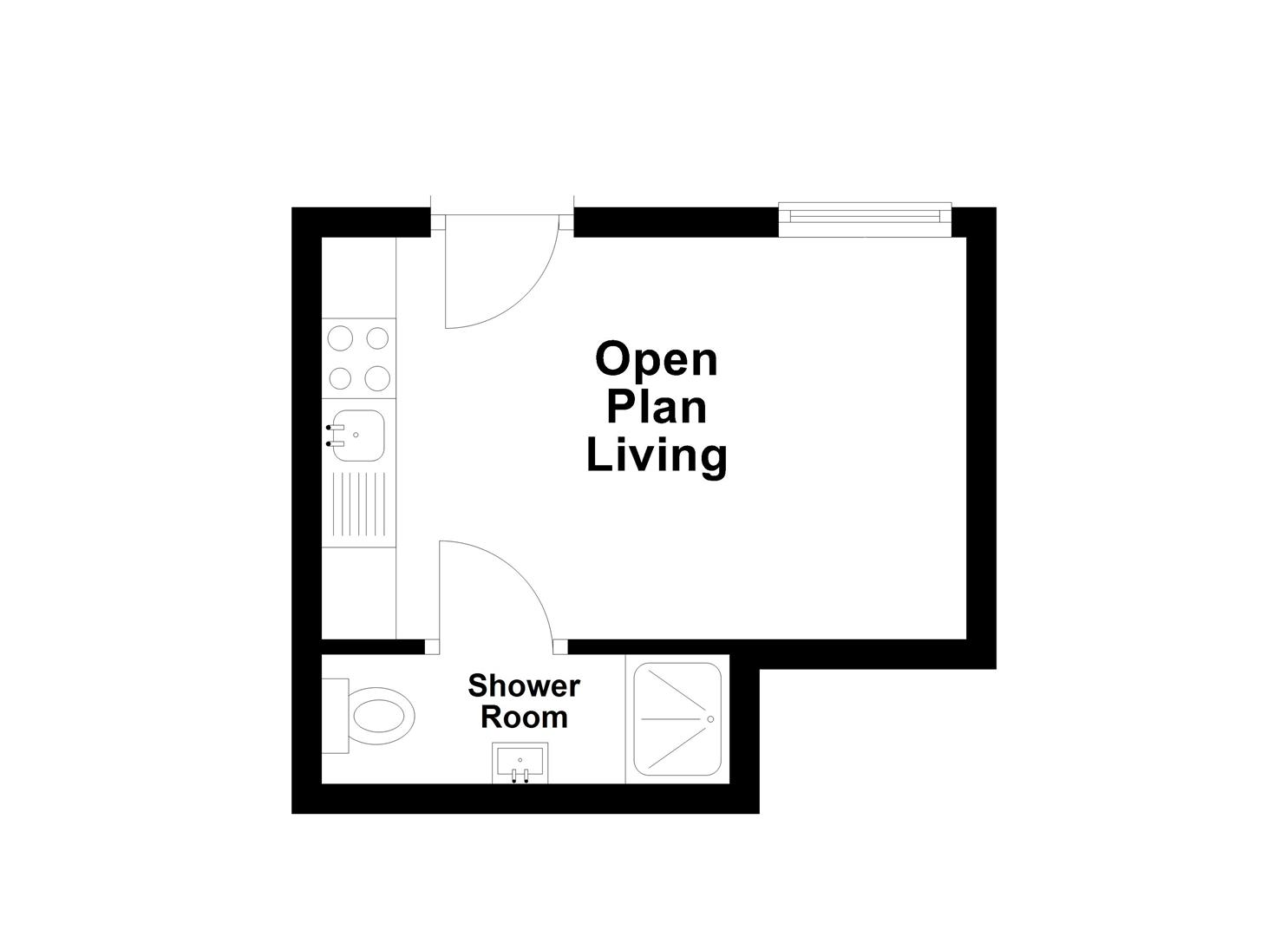 Floorplan for Wadmore Lane, Studland