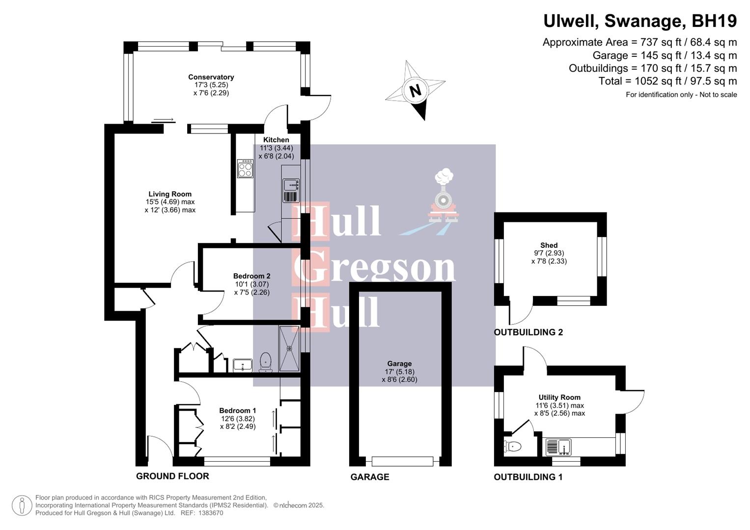 Floorplan for Swanage