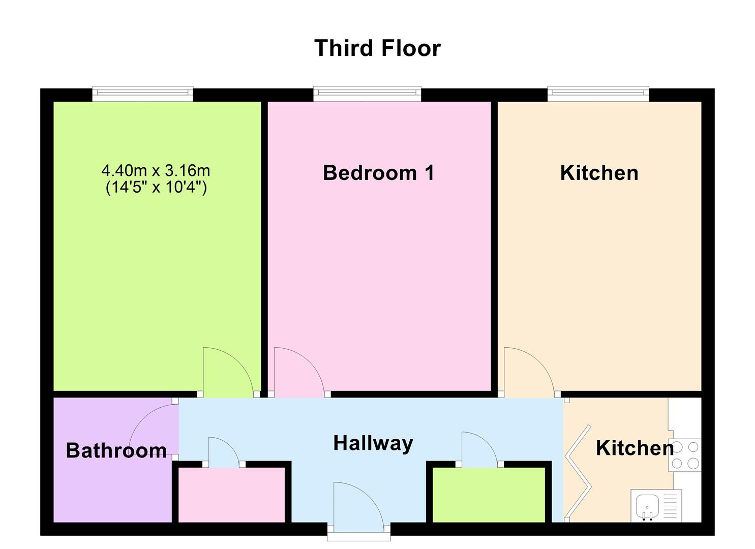 Floorplan for Stavordale Road, Weymouth