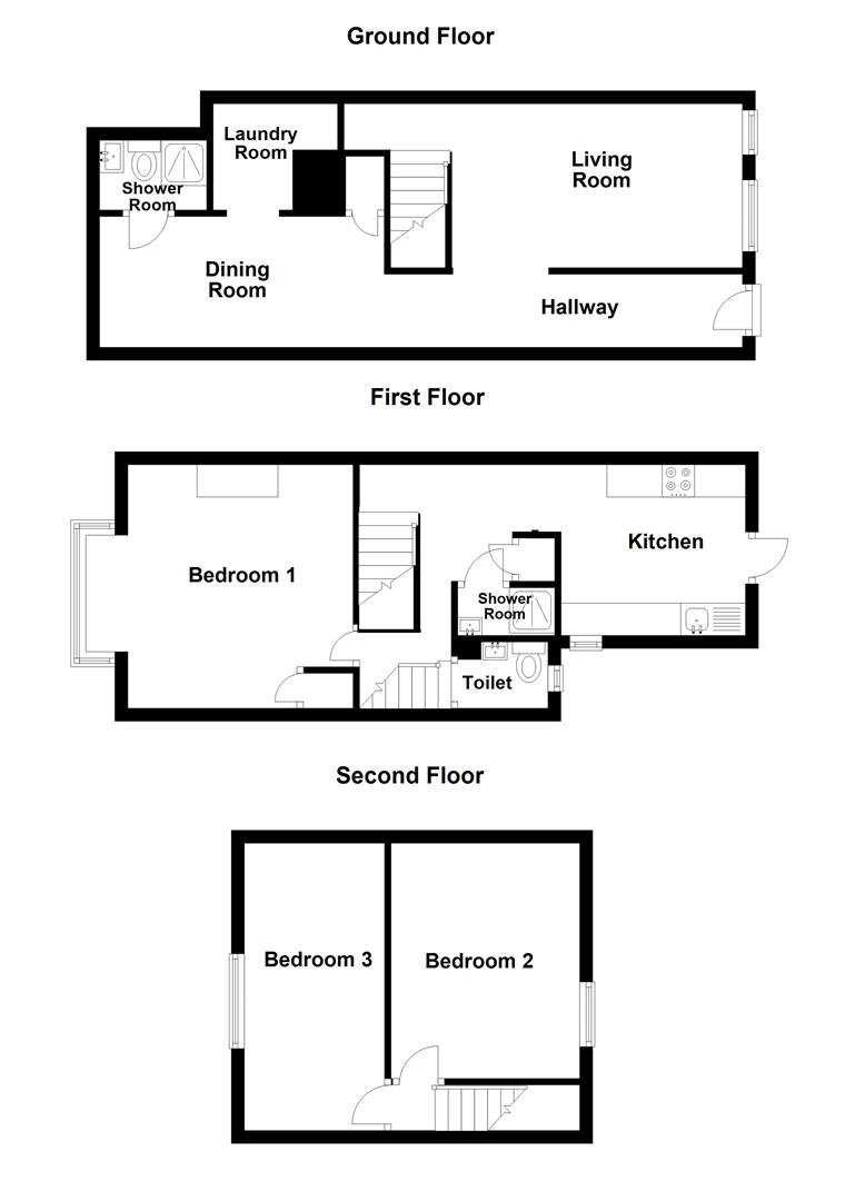 Floorplan for Fortuneswell, Portland