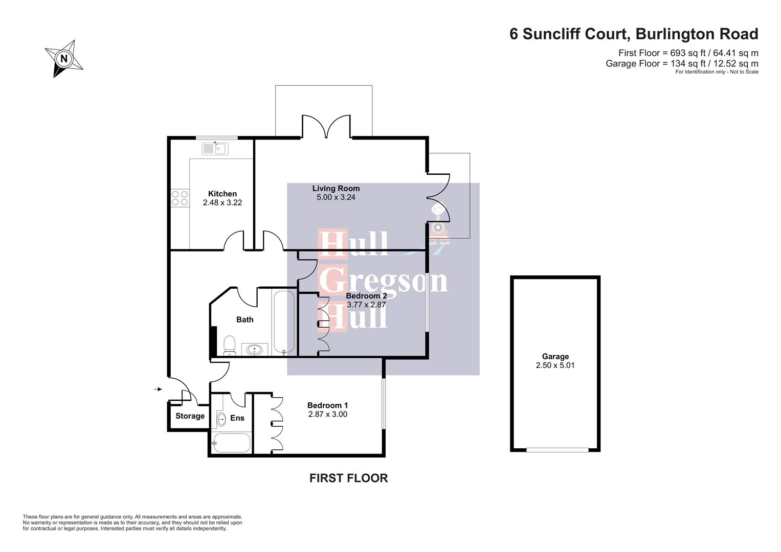 Floorplan for Burlington Road