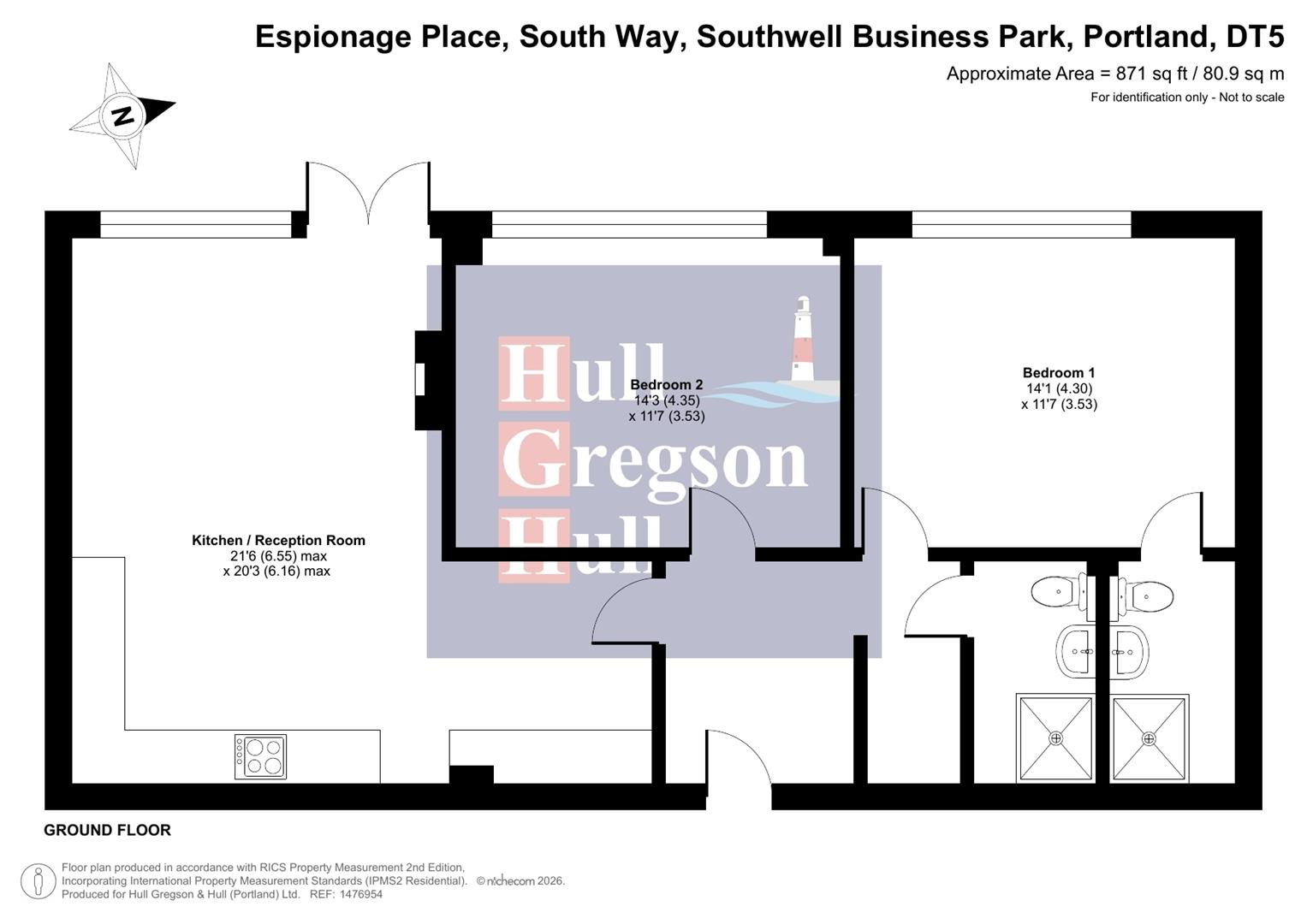 Floorplan for Espionage Place, Southwell Park